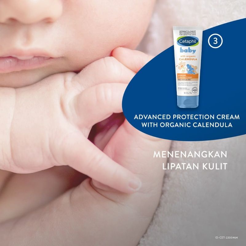 CETAPHIL BABY ADVANCED ADVANCE PROTECTION CREAM ORGANIC CALENDULA 85 Gr 85gr