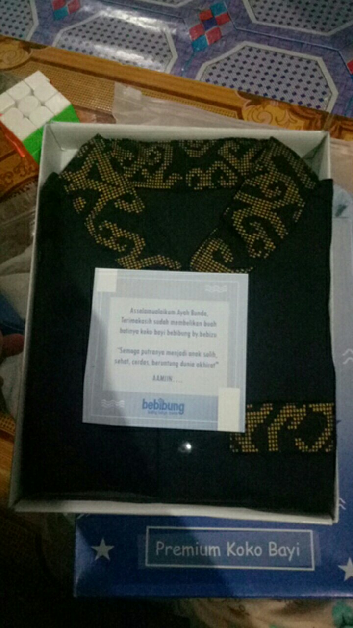 Haramain Baju Koko Bayi Anak Newborn 1 2 3 Tahun Katun Toyobo Batik Prada Peci Rajut Aqiqah Lebaran