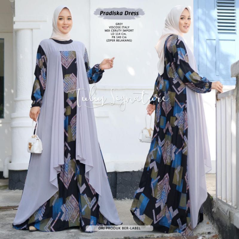 Pradiska dress motif abstrak by tulus signature