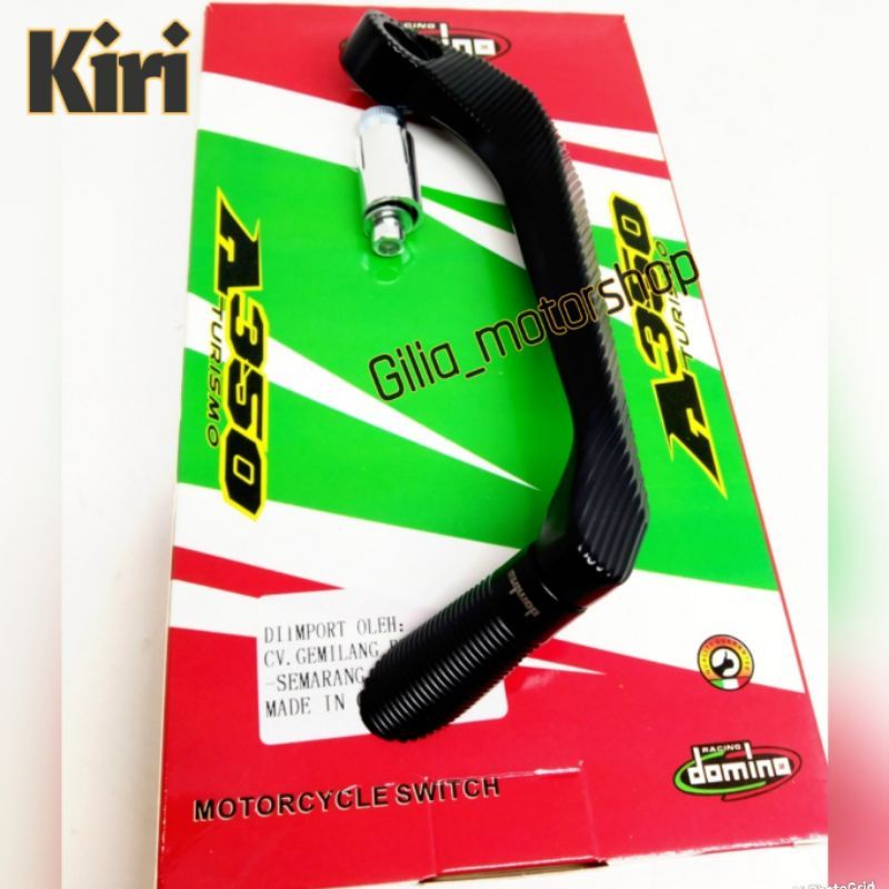 Proguard Sabit Salur Domino Import Full CNC Handguard Pelindung Stang Full CNC Universal Semua Motor