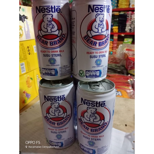 Susu Beruang Bear Brand Kaleng 189ml