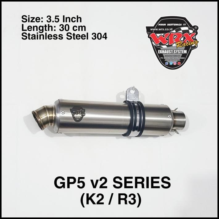 Knalpot Wrx Silincer Gp5 V2 K2 Ss