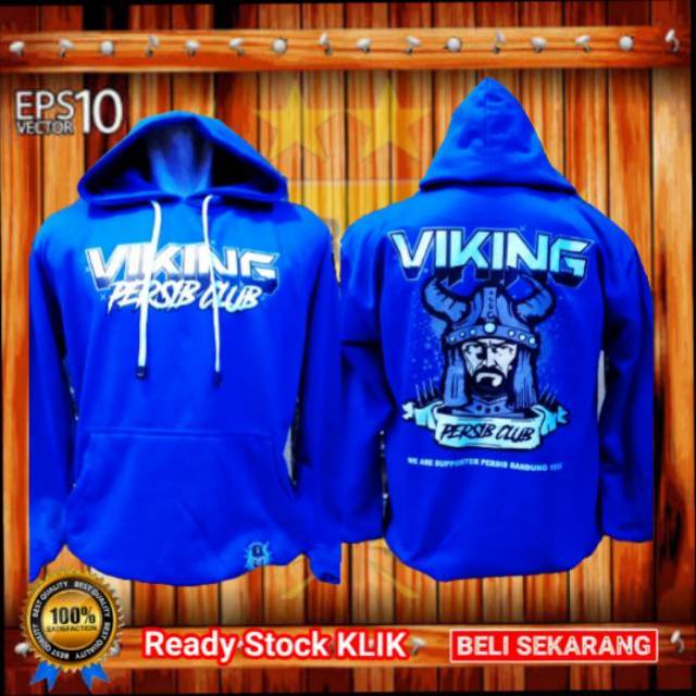 Sweater hoodie Persib viking murah pria wanita