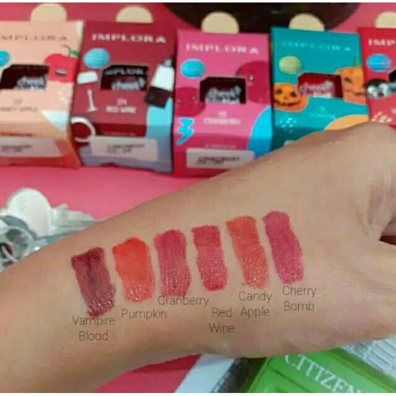 IMPLORA CHEEK &amp; LIP TINT ORIGINAL BPOM