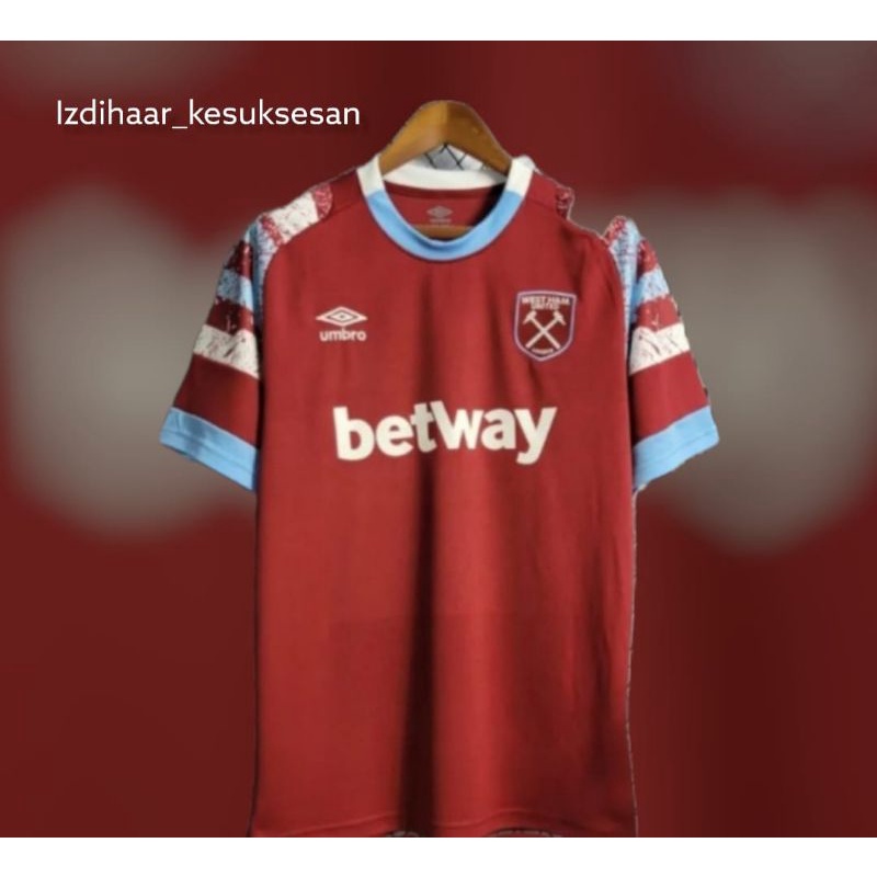 JERSEY HOME WEST HAM UNITED 2022/2023