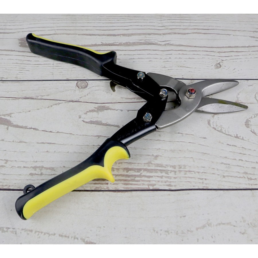 Gunting Besi Flat Baja Heavy Duty Iron Scissors 10 Inch-W239 - Yellow/Black