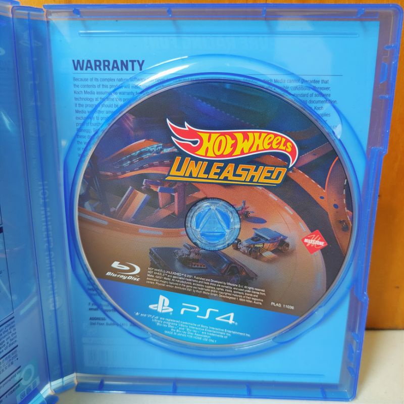 Hot Wheels Unleashed PS4 Kaset Hotwheel Hotwheels Wheel Balapan Playstation PS 4 5 PS5 Hotwhel whels Un Leashed CD BD Game HW Hot wheels ps4 ps5 Region 3 Asia reg 3