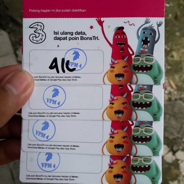 Voucher Tri Aon 4 (22gb)