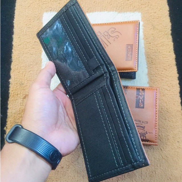 dompet keren untuk generasi muda, bahan kulit PU lokal dipadukan nylon D600 #dompet #dompetpria #dompetcowok #dompetkartu #dompetlokal #produklokal