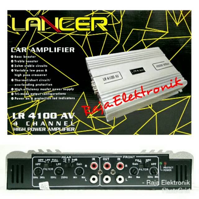 Power Mobil LANCER Ampli Mobil Car Amplifier Mobil Power Supply Mobil Bass Booster