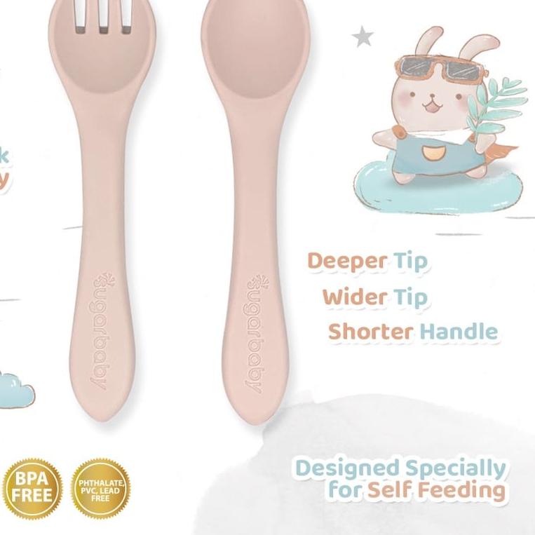 ❇ Sugarbaby Healthy Silicone Bowl (Nature Series) Tempat Makan Bayi Anak Piring Makan BayI ♫