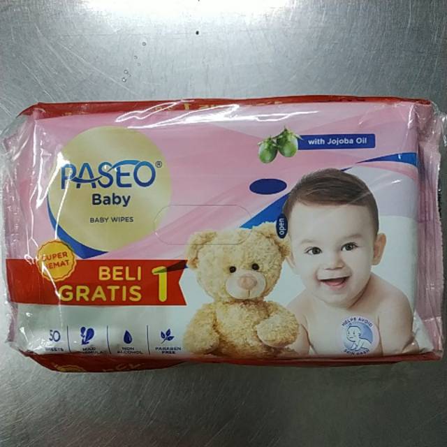 PROMO PASEO baby wipes beli 1 gratis 1