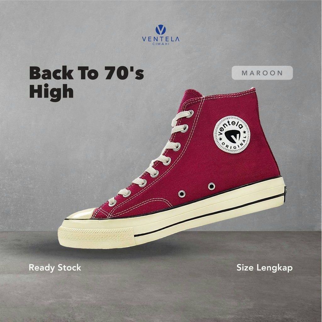 Ventela BTS High Maroon