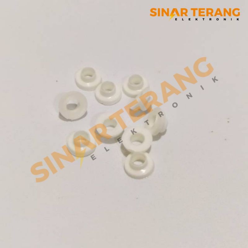 10pcs isolator kancing | Ring isolator Tip dan jengkolan