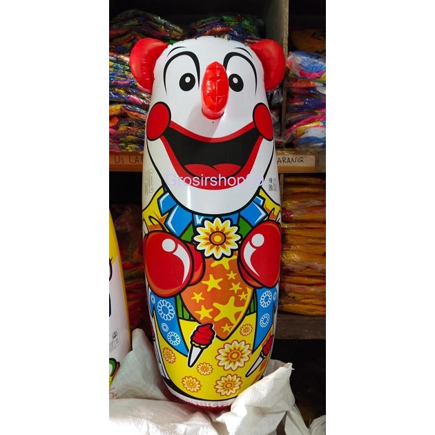 Boxing / Boneka Samsax Tinju Lokal Badut, Spongebob, Patrick Sni