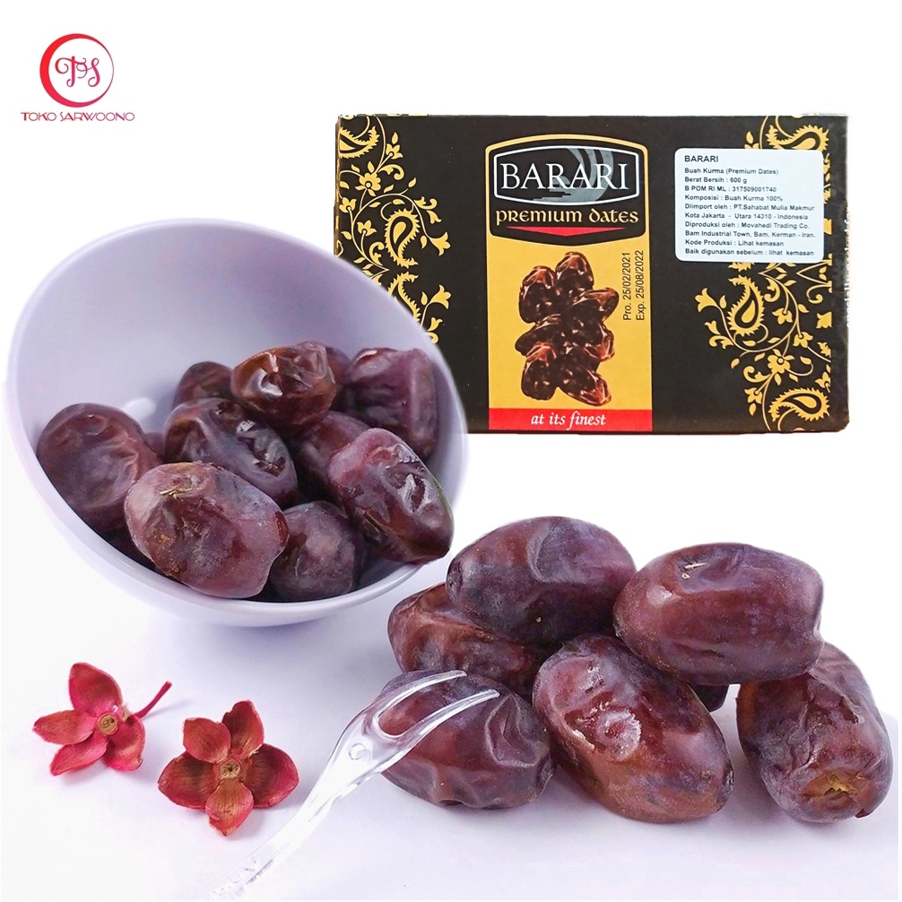 

Kurma Bam Mazafati Premium 600 gr - Kurma Madu Anggur Iran Dates