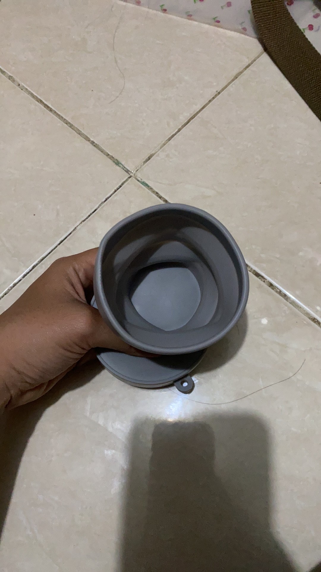 Gelas Lipat Multifungsi / Gelas Lipat Silikon Warna Warni / Gelas Minum Lipat Portable