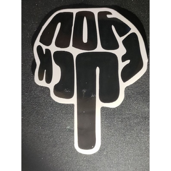 

Sticker FUCK YOU Stiker Brand Local Hypebeast Sticker Aesthetic Tumblr