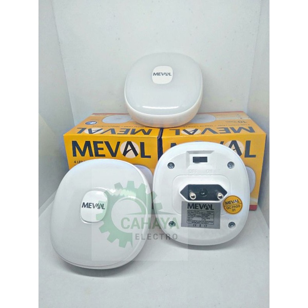 Lampu tidur / Smart lamp dengan SENSOR Cahaya Meval