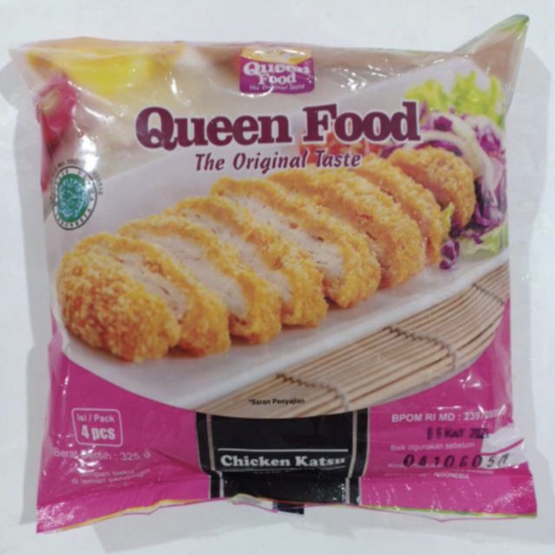

QUEEN FOOD Chicken Katsu Jumbo isi 5pcs