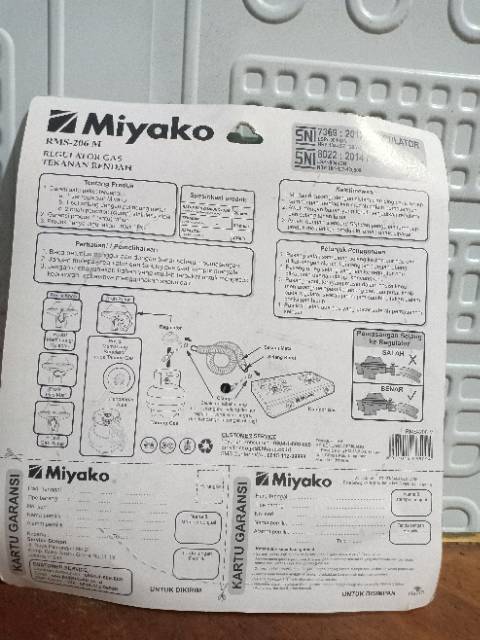 Regulator Meter dan Selang Metal