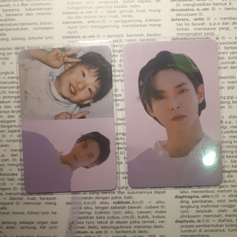 BOOKED PHOTOCARD ONLY FROM HOME PHOTOFRAME FRAME DECO STICKER BABY DOYOUNG + ADULT DOYOUNG