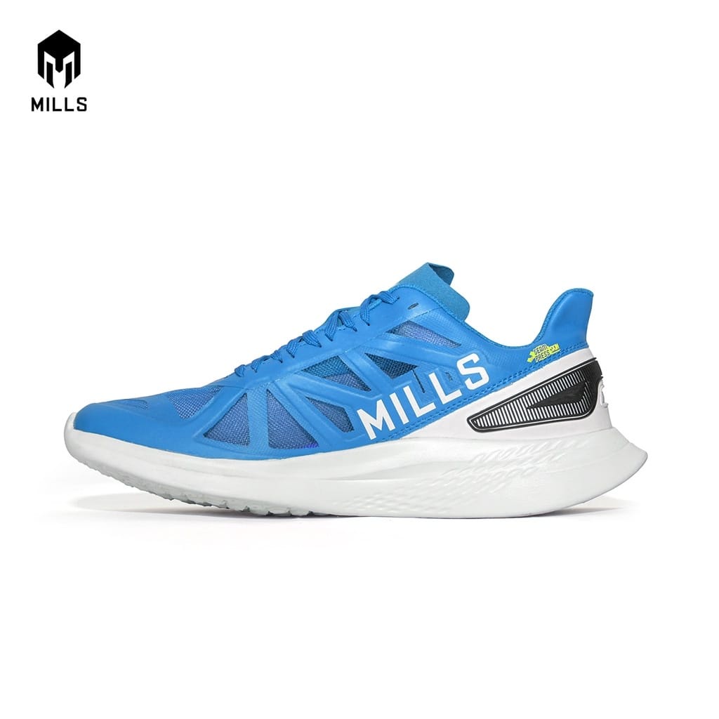 MILLS SEPATU RUNNING 9100302 TREXIMO SAGA LIGHT BLUE-WHITE-GREY ORIGINAL