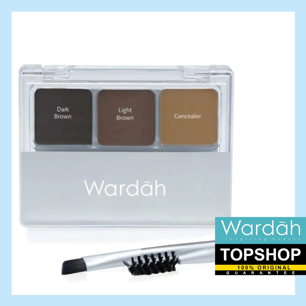 Wardah EyeXpert Eyebrow Kit Palet Alis