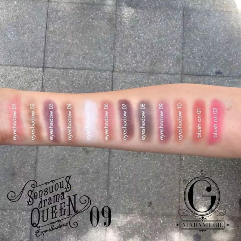 MADAME GIE Eyeshadow Sensous Drama Queen - MakeUp Eye Shadow