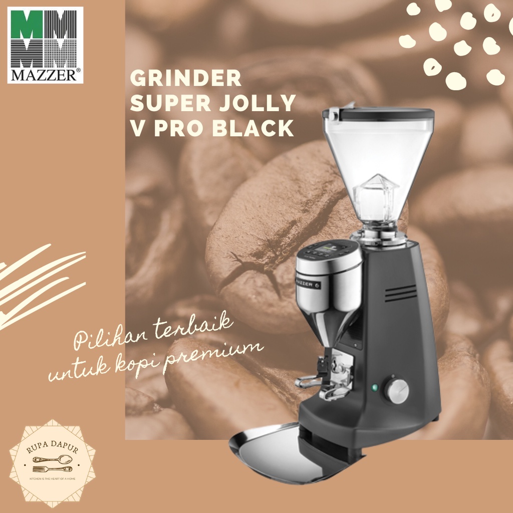 Mazzer Coffee Grinder Super Jolly V Pro - Espresso Grinder