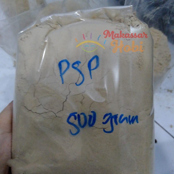 PSP Tepung Powder 500g Pakan Pelet Larva Anak Burayak Benih Bibit Ikan