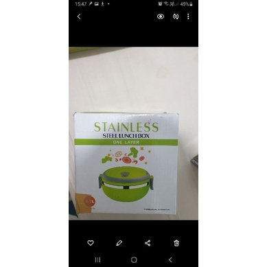 stainless steel lunch box