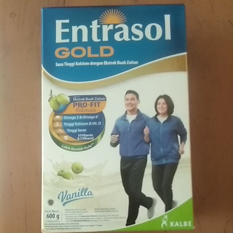 

Entrasol Gold Vanila 600gr