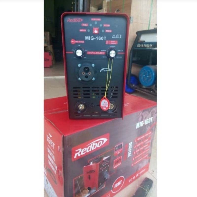 Las Mig REDBO 160T Tanpa Gas Co Gassless 160A