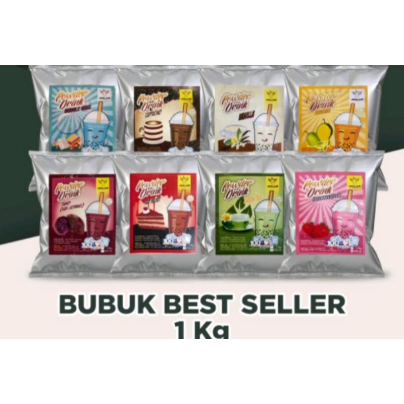

PAKET BUBUK POWDER ICE BLENDED BUBBLE BUBUK DRINK 10kg