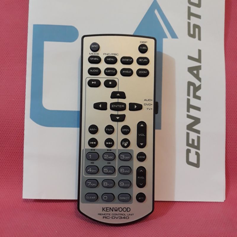 Remote Tape Audio Mobil Kenwood RC-DV340 ORIGINAL