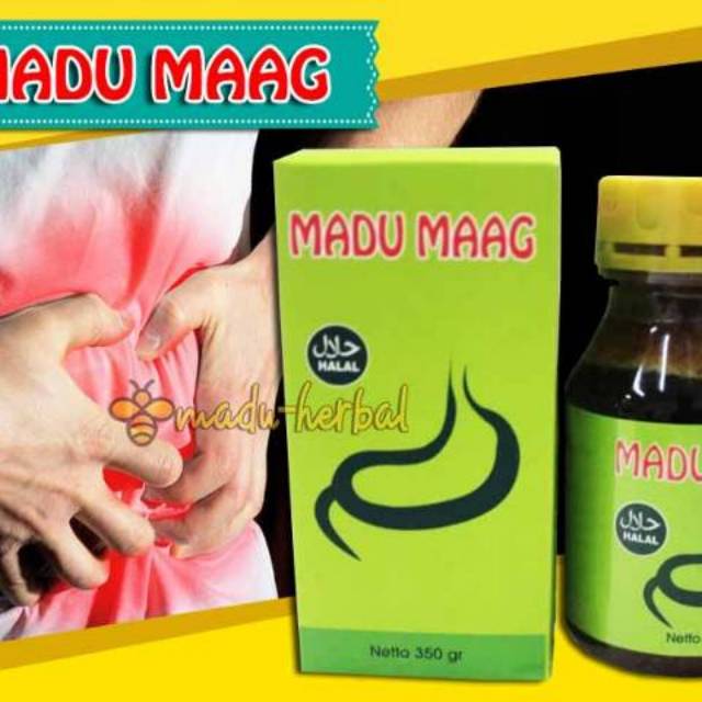 Madu Maag Al Mabruroh Obat Maag Ampuh Asli AM 104