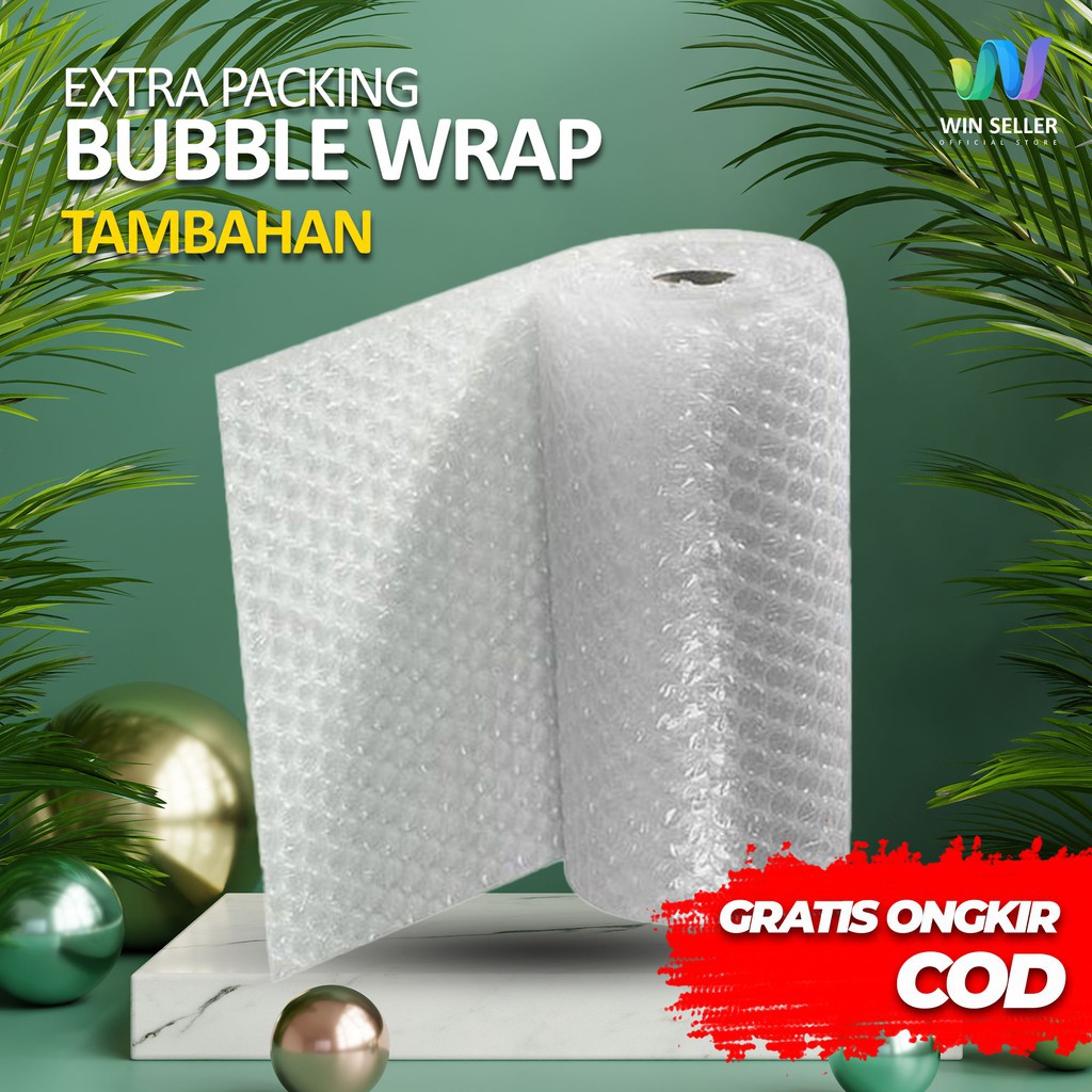 Bubble Wrap tambahan untuk packing
