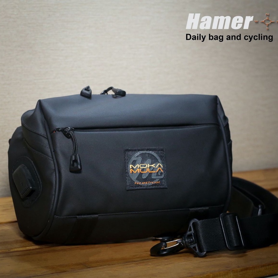 Waistbag Pria Waterproof Tas Pinggang Original Daily &amp; Cycling - Hamer Mokamula