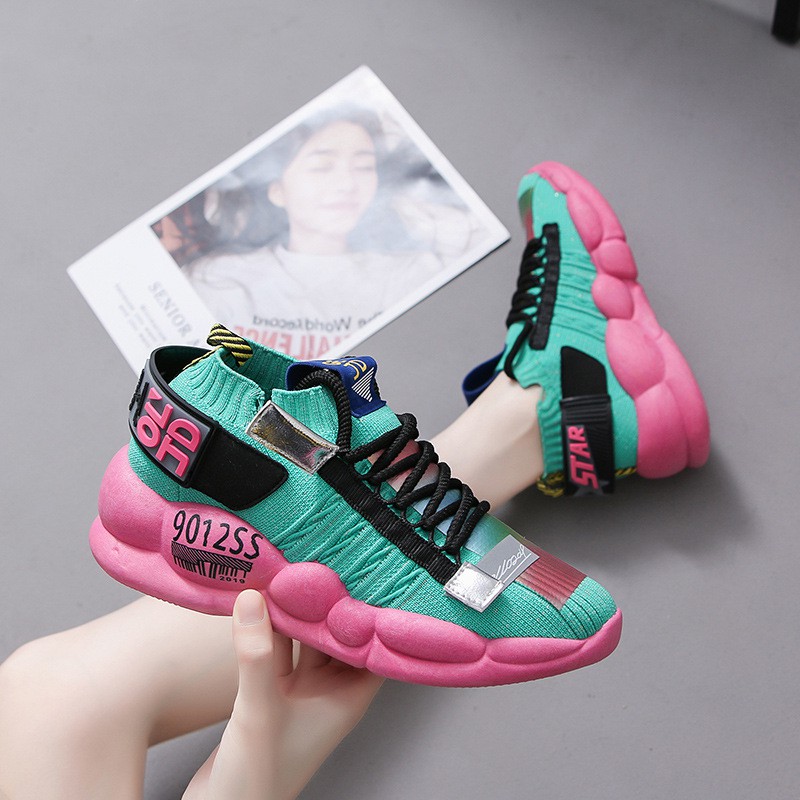 1001 IMPORT SEPATU SNEAKERS WANITA SPORT MERMAID !!! 3 WARNA