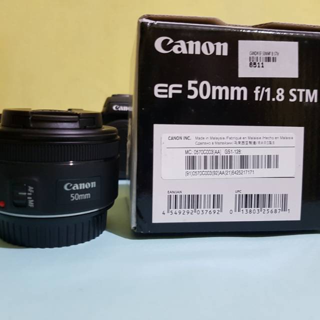 Lensa Fix Canon Ef 50mm stm