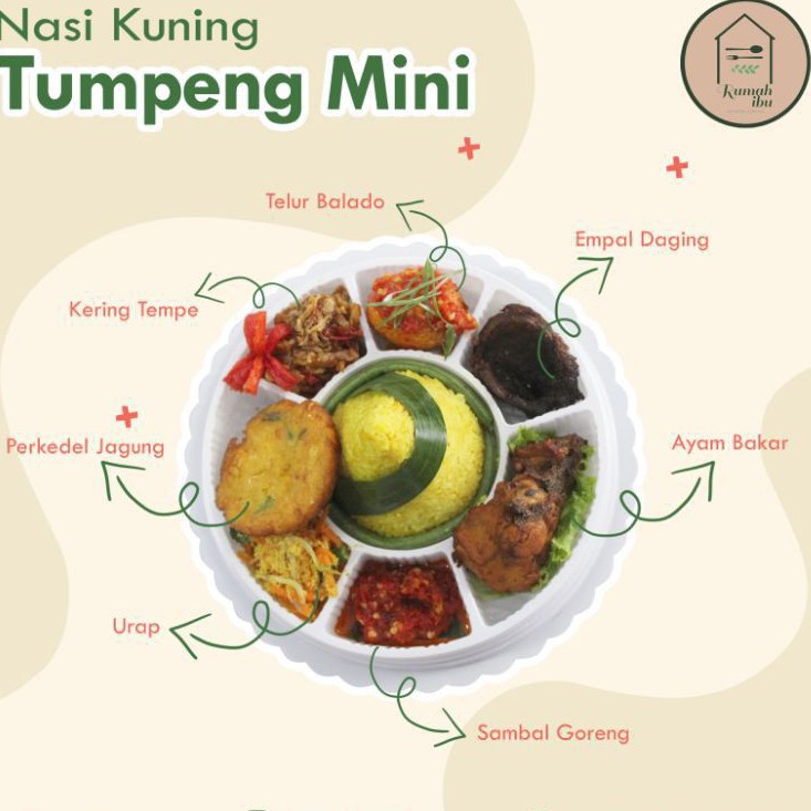 

Paket Nasi Kuning Tumpang Mini