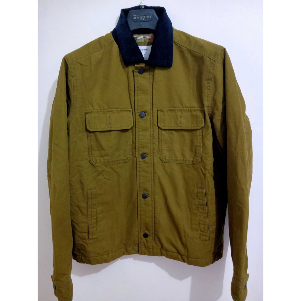 Jaket Pria Tebal Old Navy Barn Coat Casual!