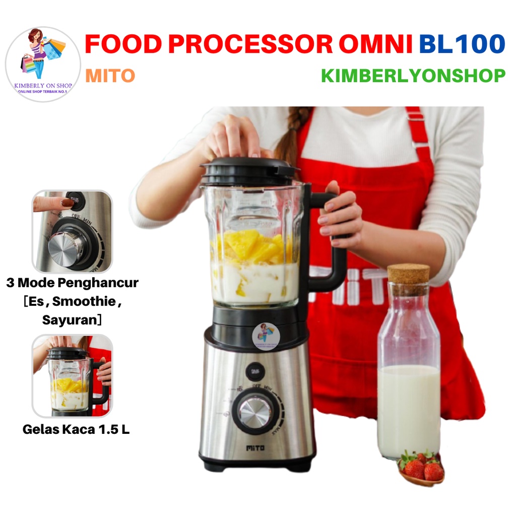 Blender Food Processor BL100 Omni Blade Mito