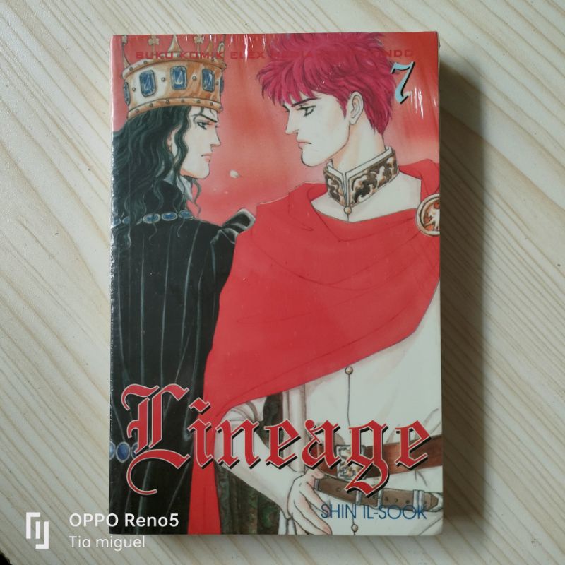 komik lineage vol 5,7