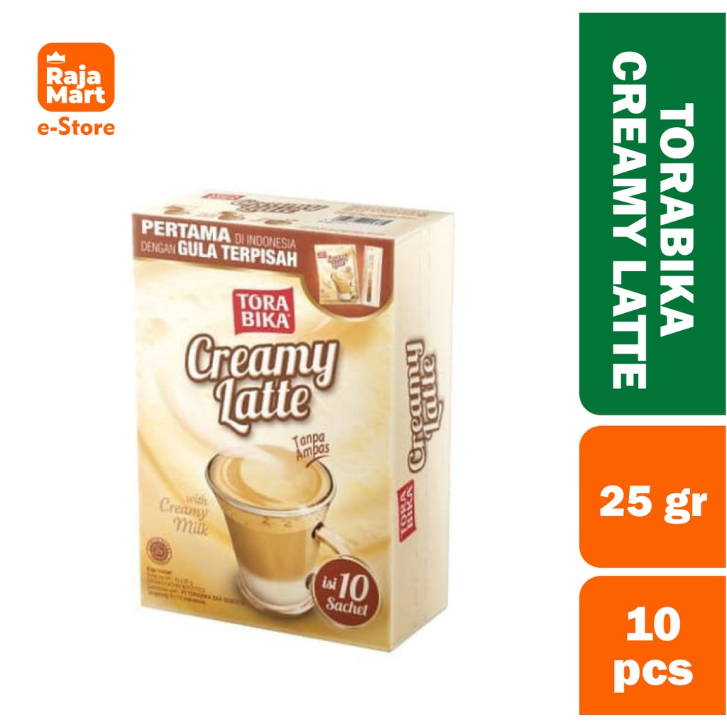 

TorabikaCreamyLatte10pcs(25g x 10)