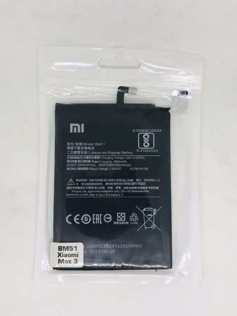 BATERAI/BATRE BM51 XIAOMI MAX 3/MI MAX 3 ORIGINAL