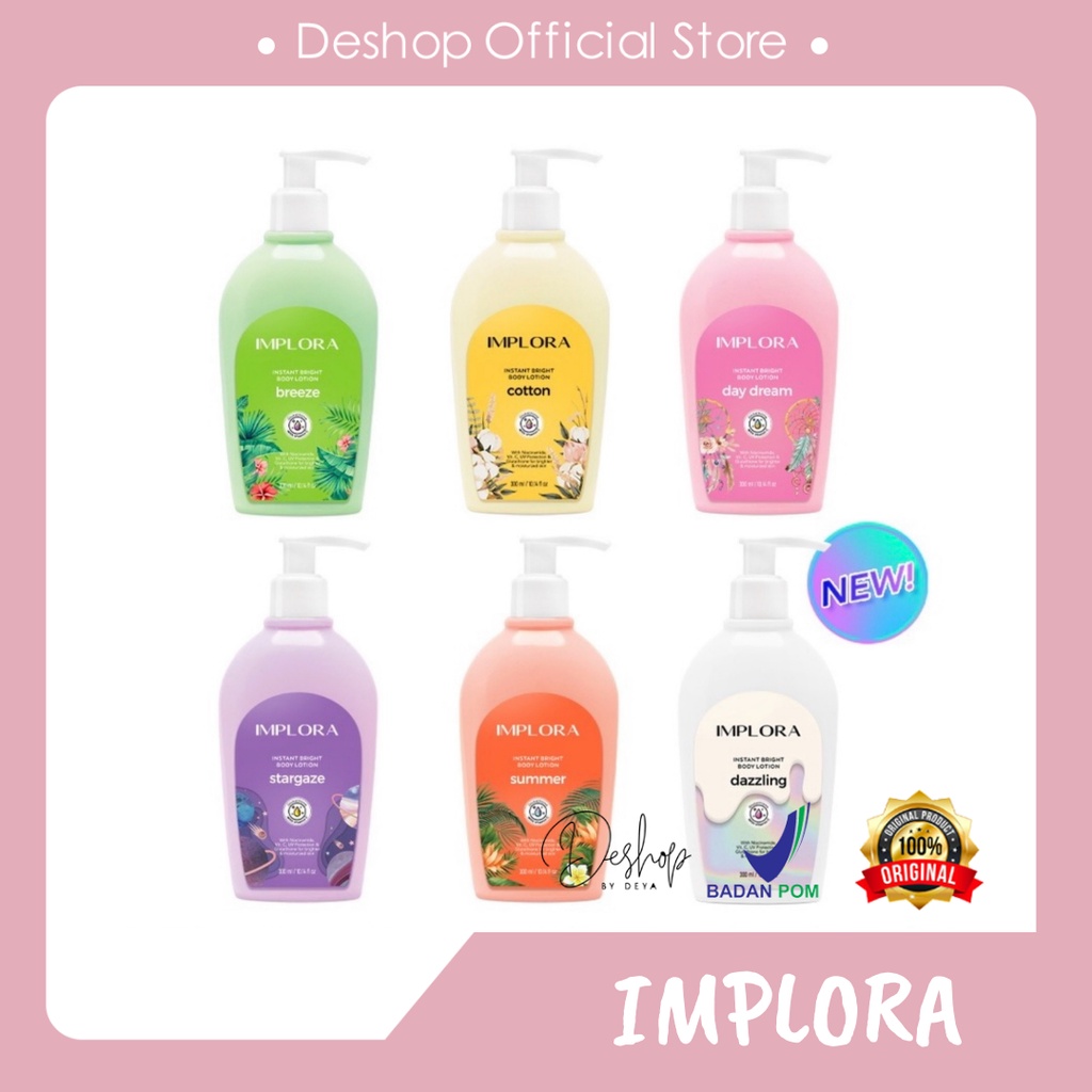 NEW-Implora Instant Bright Body Lotion/ Implora Body Lotion