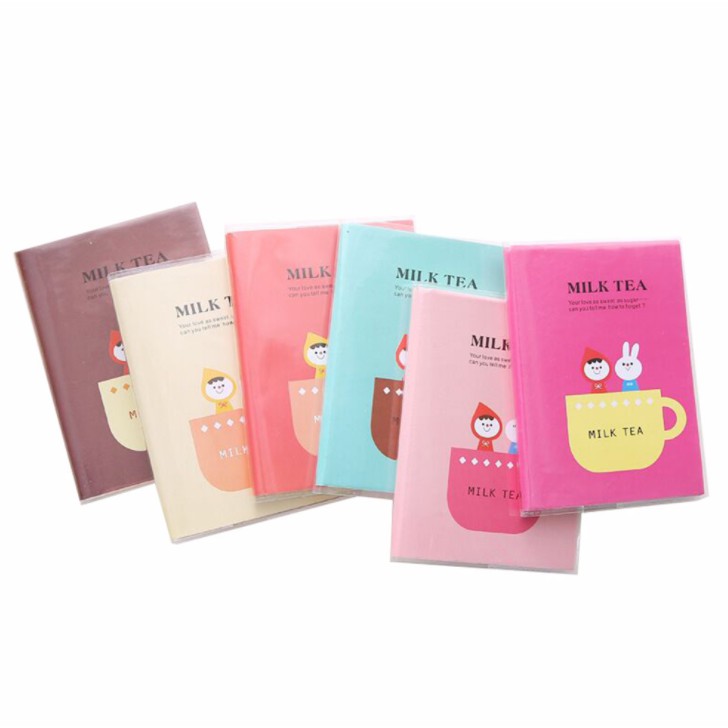 

Buku Diary mini Buku Tulis sampul milk tea Catatan Memo notebook kecil