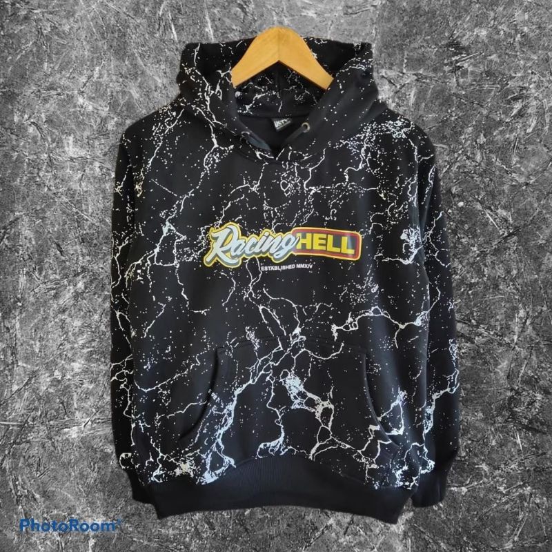 HOODIE JAKET SWEATER RACING HELL PRIA WANITA